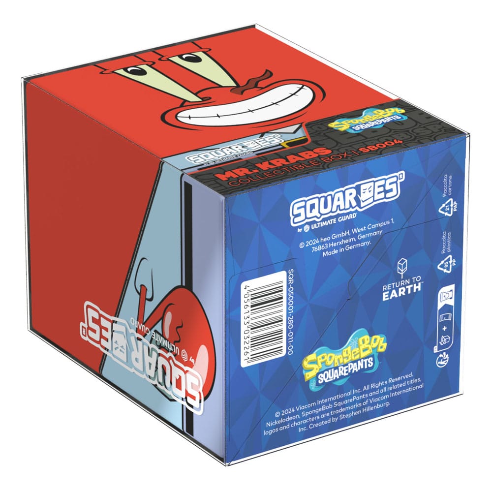 Squaroes SpongeBob SquarePants™ SB004 Mr. Krabs Trading Cards Collectible Box
