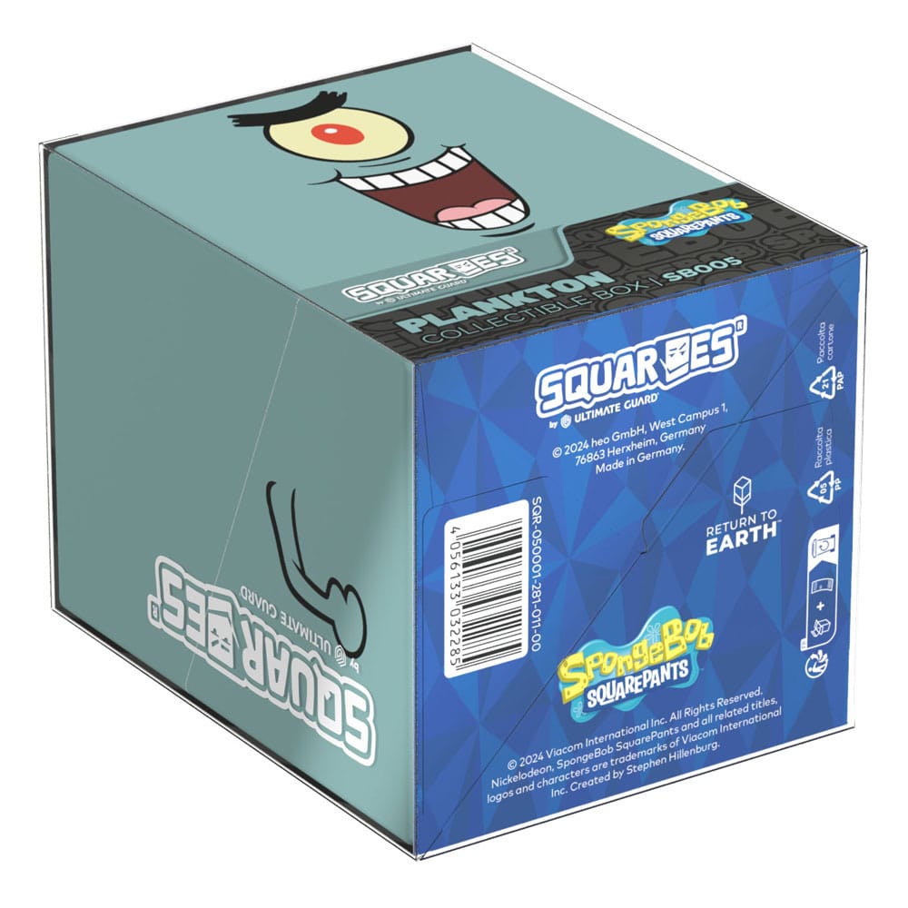 Squaroes SpongeBob SquarePants™ SB005 Plankton Trading Cards Collectible Box