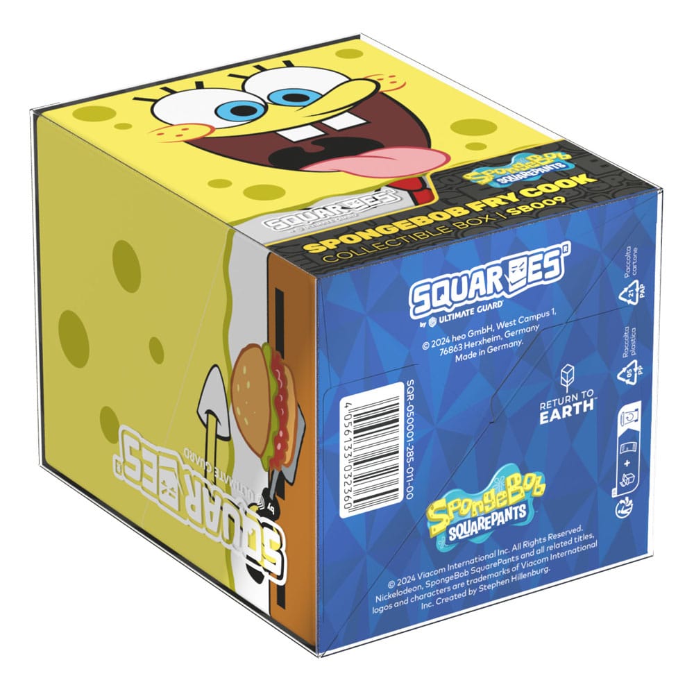 Squaroes SpongeBob SquarePants™ SB009 SpongeBob Fry Cook Trading Cards Collectible Box
