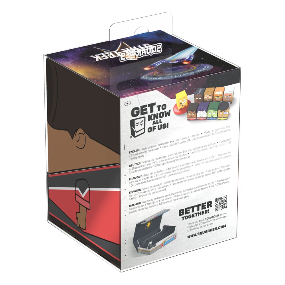 Squaroes Star Trek Lower Decks™ ST001 Beckett Mariner Trading Card Collectors Case