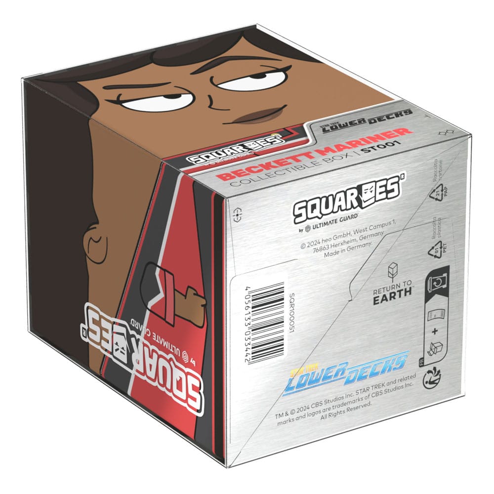 Squaroes Star Trek Lower Decks™ ST001 Beckett Mariner Trading Card Collectors Case