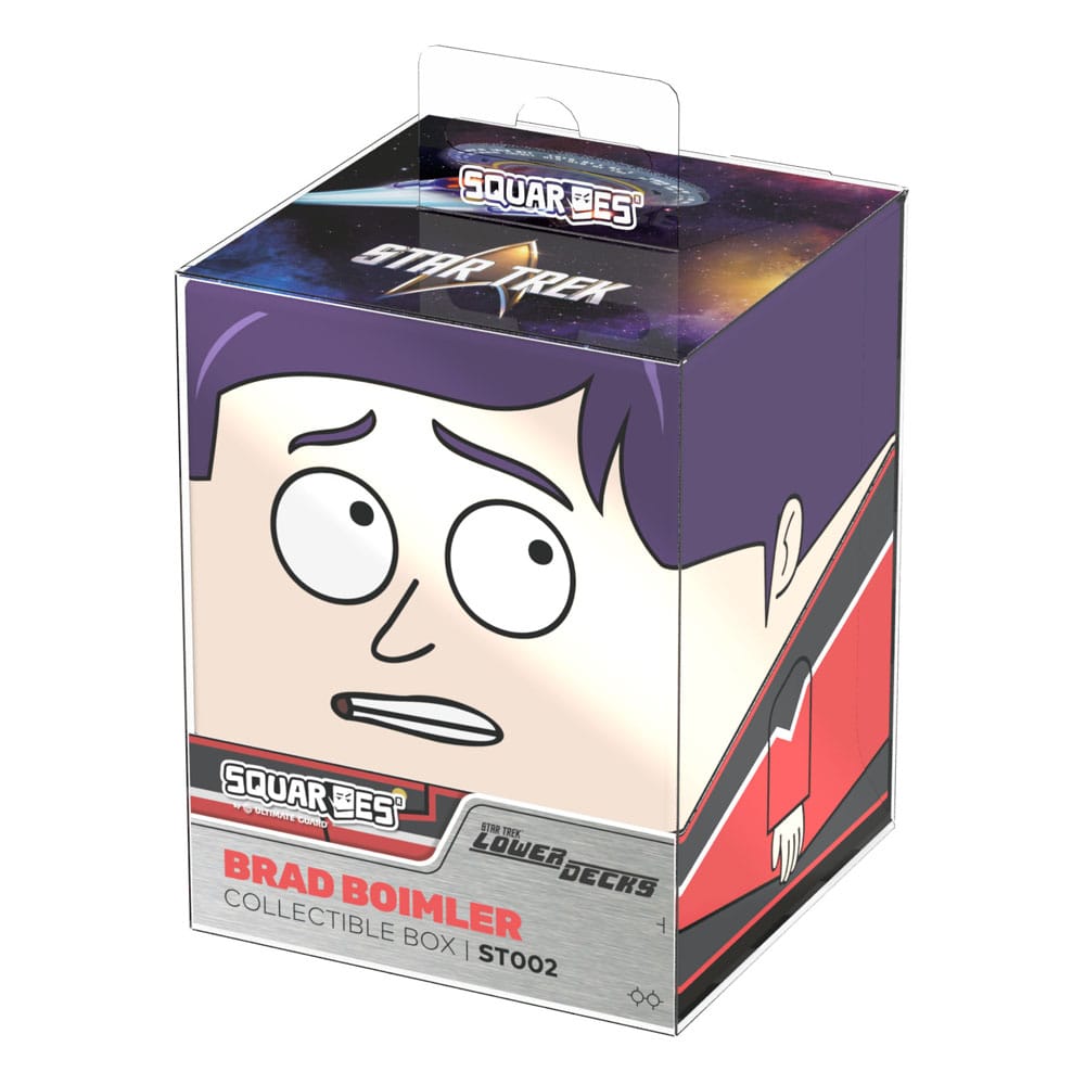 Squaroes Star Trek Lower Decks™ ST002 Brad Boimler Trading Card Collectors Case