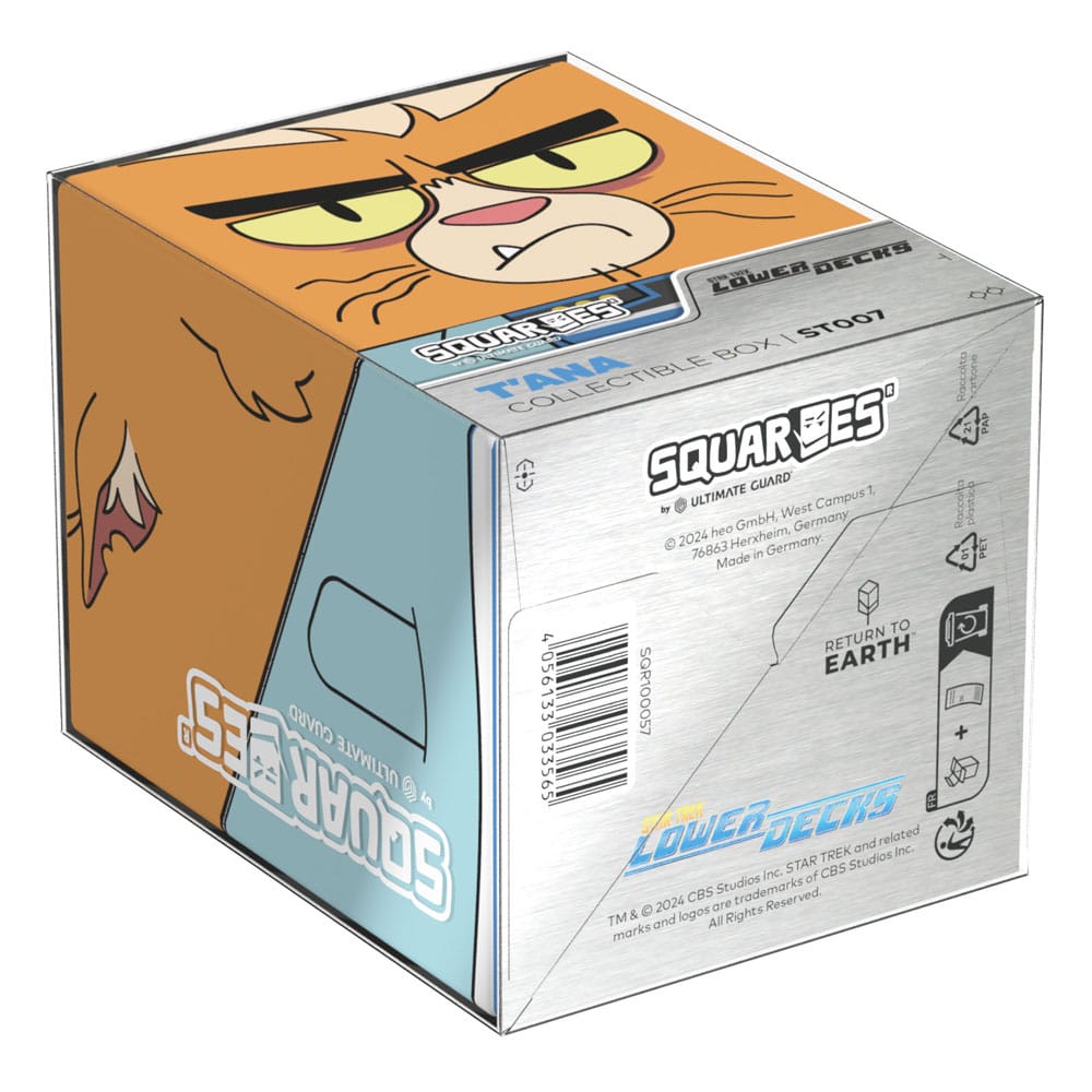 Squaroes Star Trek Lower Decks™ ST007 T'Ana Trading Card Collectors Case
