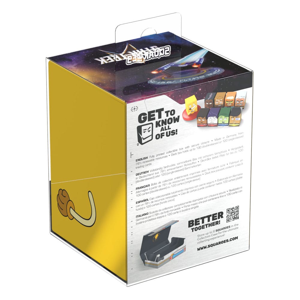 Squaroes Star Trek Lower Decks™ ST009 Badgey Trading Card Collectors Case