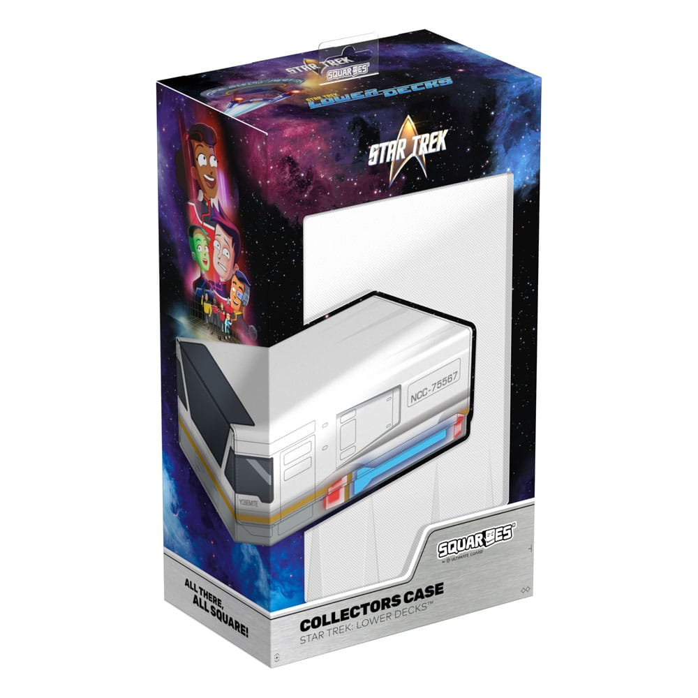 Squaroes Star Trek Lower Decks™ Shuttlecraft Yosemite Trading Card Collectors Case
