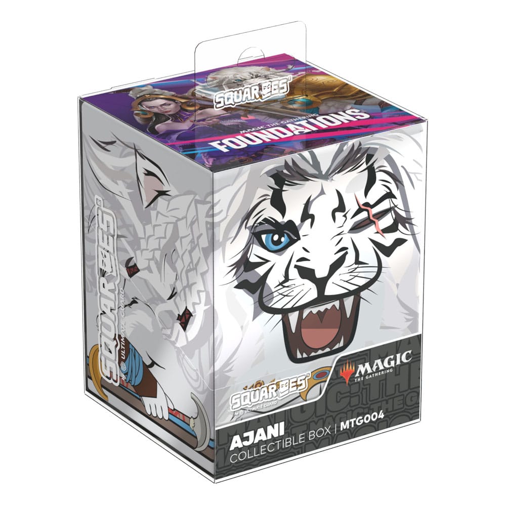Squaroes Magic The Gathering "Foundations" MTG004 Ajani Trading Card Box