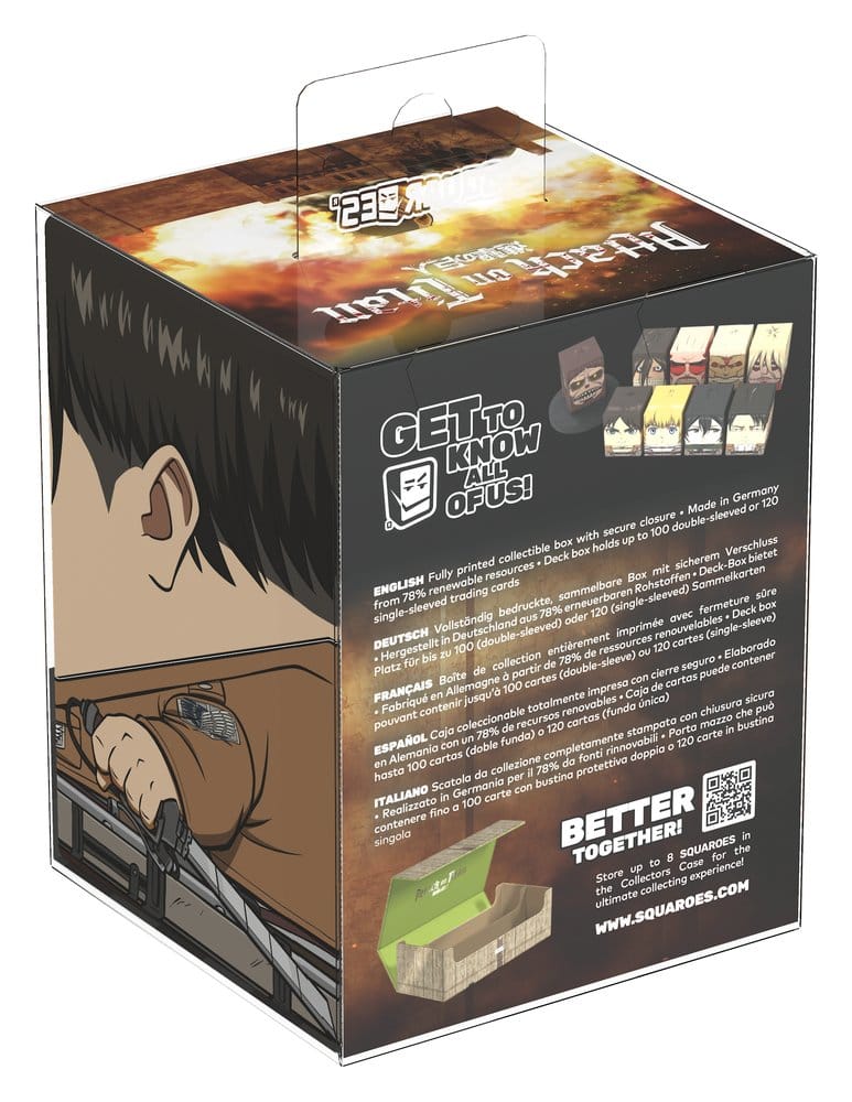 Squaroes Squaroe Attack on Titan AOT004 - Levi Ackermann