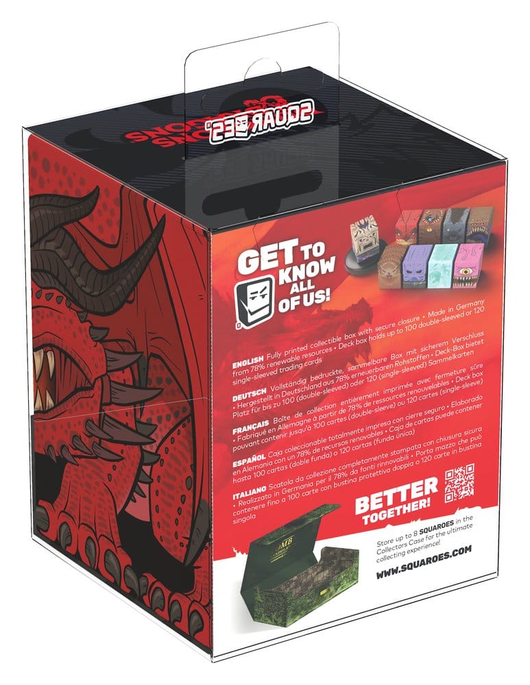 Squaroes Squaroe Dungeons & Dragons DND008 - Red Dragon