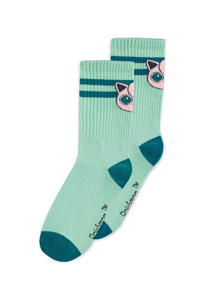 Pokémon Socks 2-Pack Heads Grey 35-38