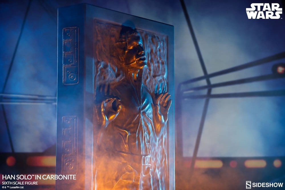 Star Wars 1/6 Action Figure Han Solo in Carbonite 38 cm