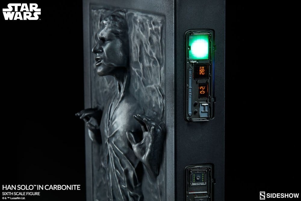 Star Wars 1/6 Action Figure Han Solo in Carbonite 38 cm