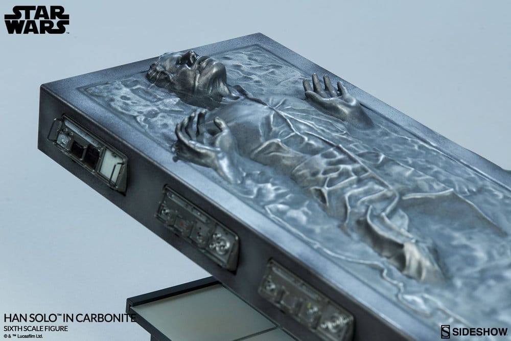 Star Wars 1/6 Action Figure Han Solo in Carbonite 38 cm