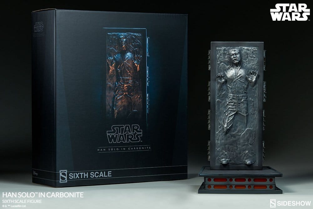 Star Wars 1/6 Action Figure Han Solo in Carbonite 38 cm