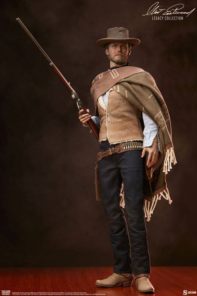 The Good, The Bad and the Ugly Clint Eastwood The Man With No Name 30 cm 1/6 Legacy Collection Action Figure