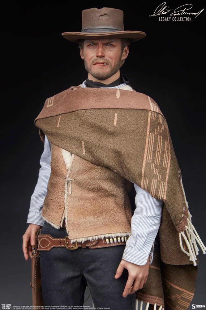 The Good, The Bad and the Ugly Clint Eastwood The Man With No Name 30 cm 1/6 Legacy Collection Action Figure