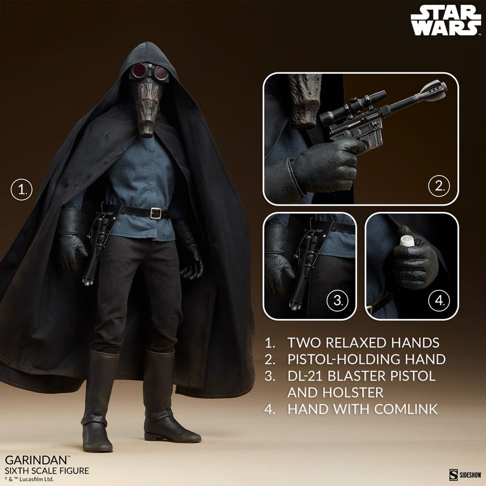 Star Wars Episode IV Scum & VillainyGarindan 30 cm 1/6 Action Figure