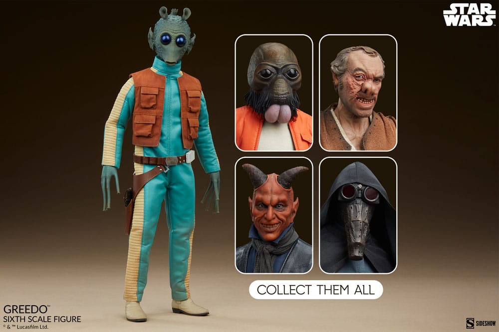 Star Wars Scum & Villainy Greedo 30 cm 1/6 Action Figure