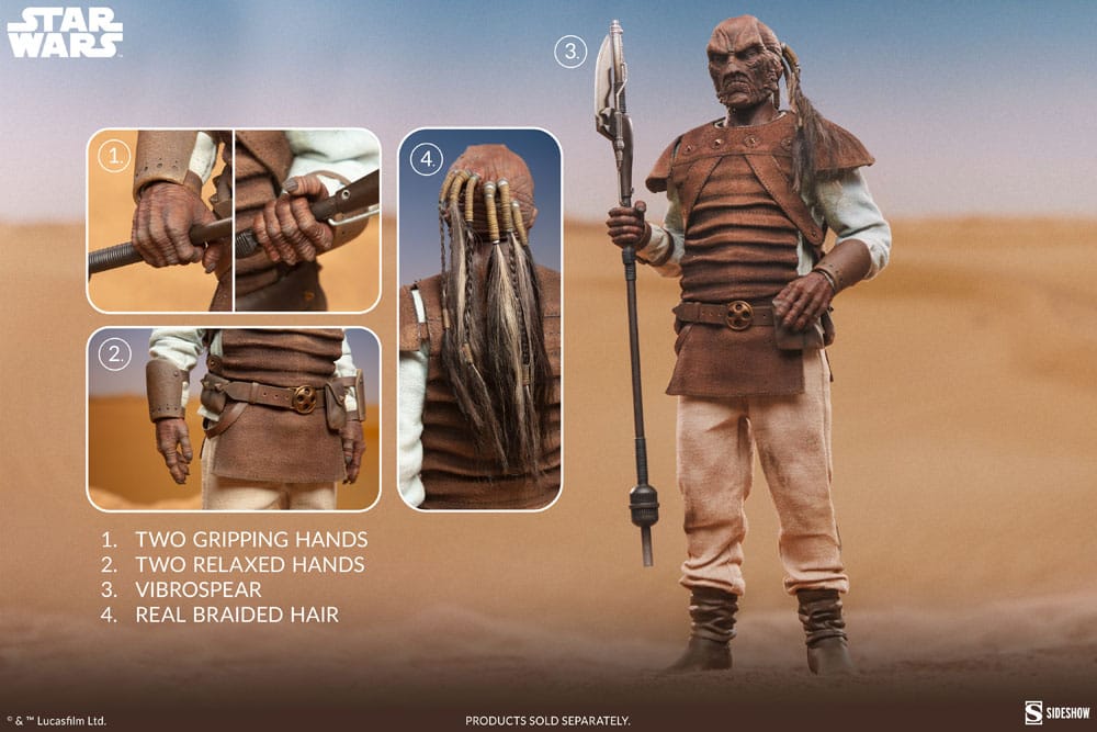Return of the Jedi Action Figure 1/6 Pagetti Rook 32 cm