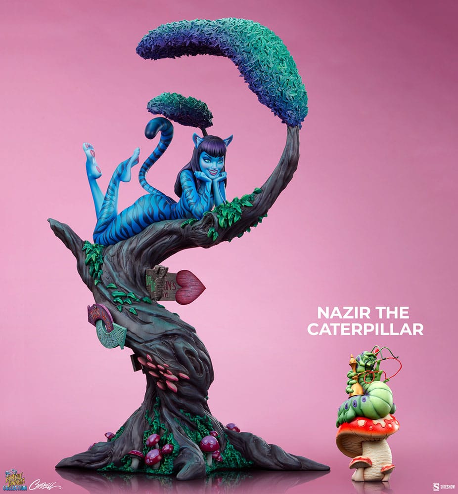 Fairytale Fantasies Lady Cheshire Cat (Deluxe Edition) 63 cm Collection Statue