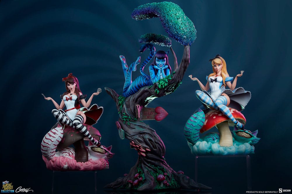 Fairytale Fantasies Lady Cheshire Cat 63 cm Collection Statue