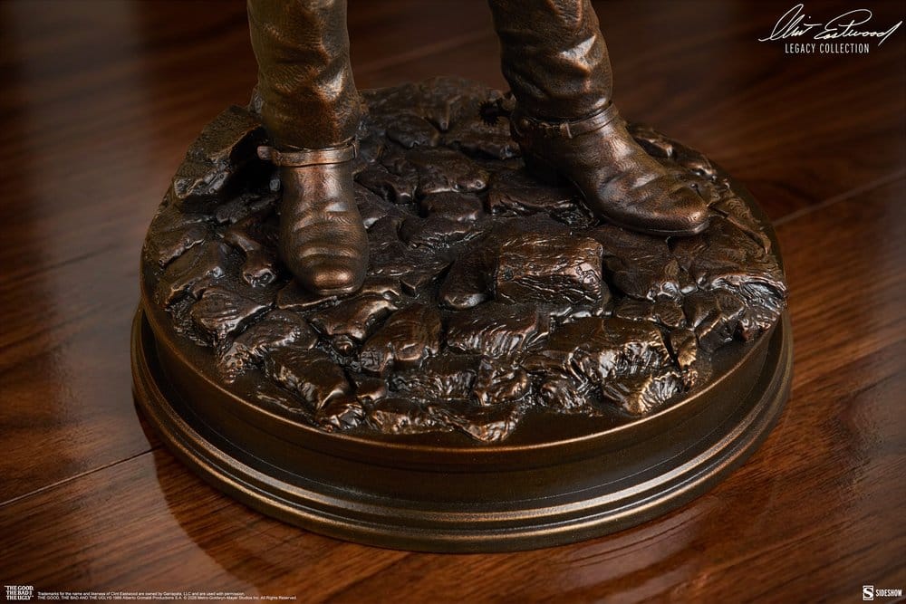 The Good, The Bad and the Ugly Statue The Man with No Name (Faux Bronze) 39 cm