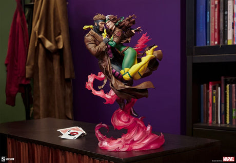 Marvel Rogue & Gambit 47 cm Statue