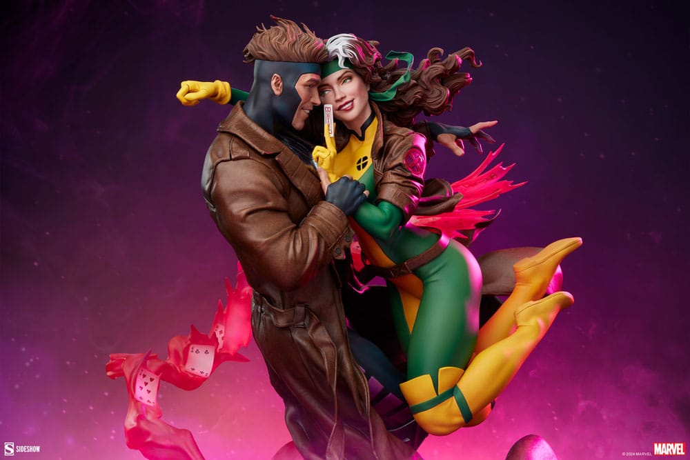 Marvel Rogue & Gambit 47 cm Statue