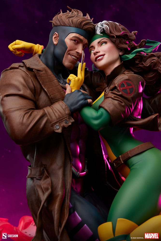 Marvel Rogue & Gambit 47 cm Statue