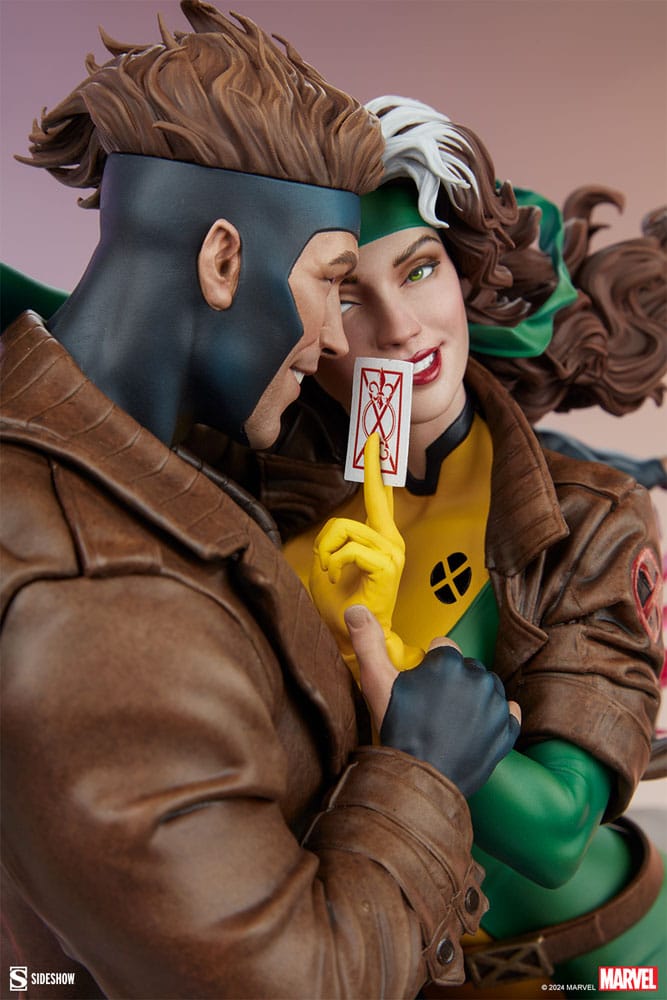 Marvel Rogue & Gambit 47 cm Statue