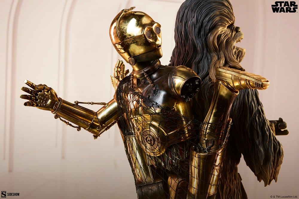 Star Wars Premium Format Figure Chewbacca and C-3PO 63 cm