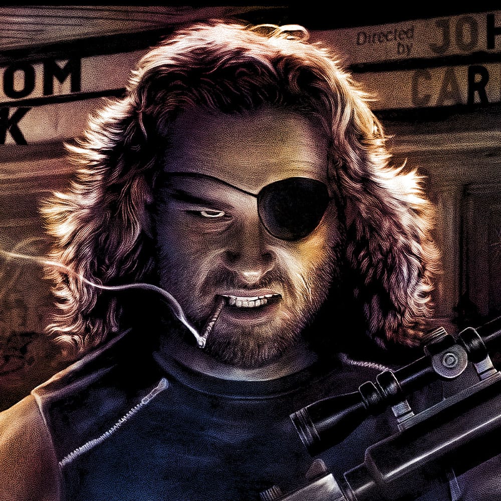 Escape from New York Snake Plissken 46 x 61 cm Unframed Art Print