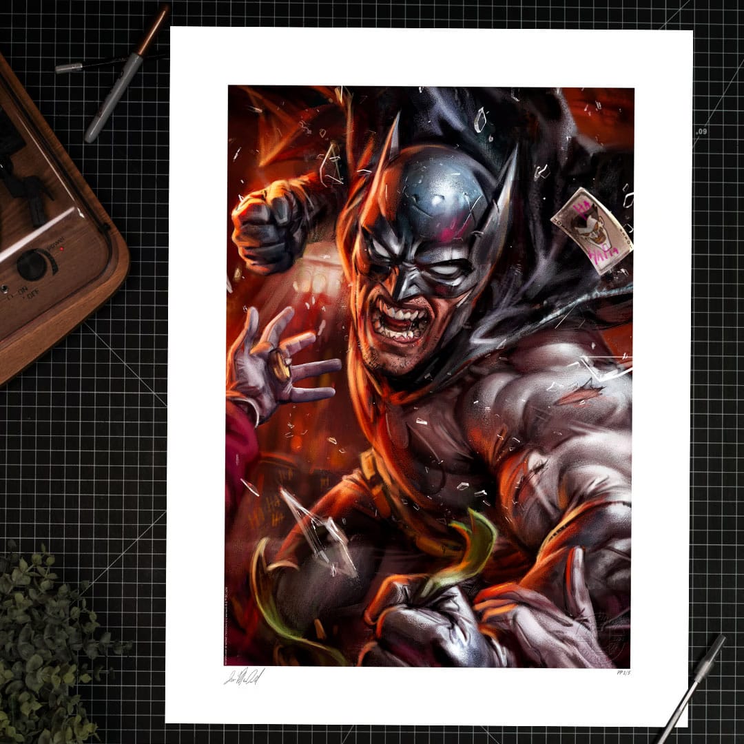 DC Comics Eternal Enemies: Batman vs The Joker 46 x 61 cm Art Print Unframed