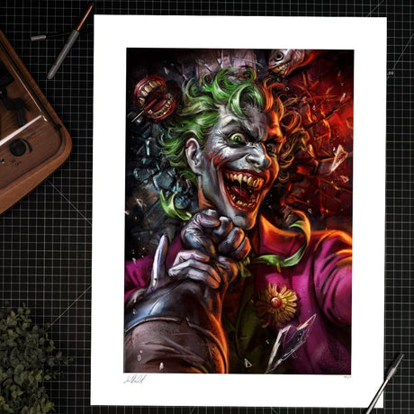 DC Comics Eternal Enemies: The Joker vs Batman 46 x 61 cm Art Print Unframed