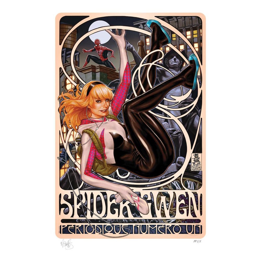Marvel Spider-Gwen: Périodique Numéro Un 46 x 61 cm Unframed Art Print