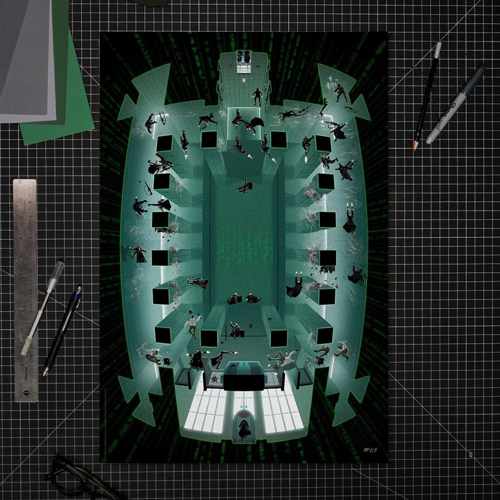 The Matrix I Believe I Can Bring Him Back 41 x 61 cm Unframed Art Print