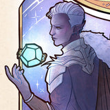 Critical Role Art Print Matthew Mercer: 10th Anniversary Art Nouveau Illustrations 46 x 28 cm - unframed