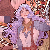 Critical Role Art Print Laura Bailey: 10th Anniversary Art Nouveau Illustrations 46 x 28 cm - unframed