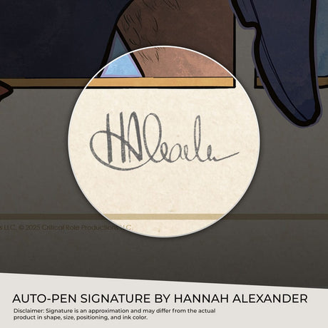 Critical Role Art Print Marisha Ray: 10th Anniversary Art Nouveau Illustrations 46 x 28 cm - unframed