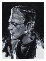 Bride of Frankenstein Art Print Frankenstein by Chris Valentine 41 x 31 cm - unframed
