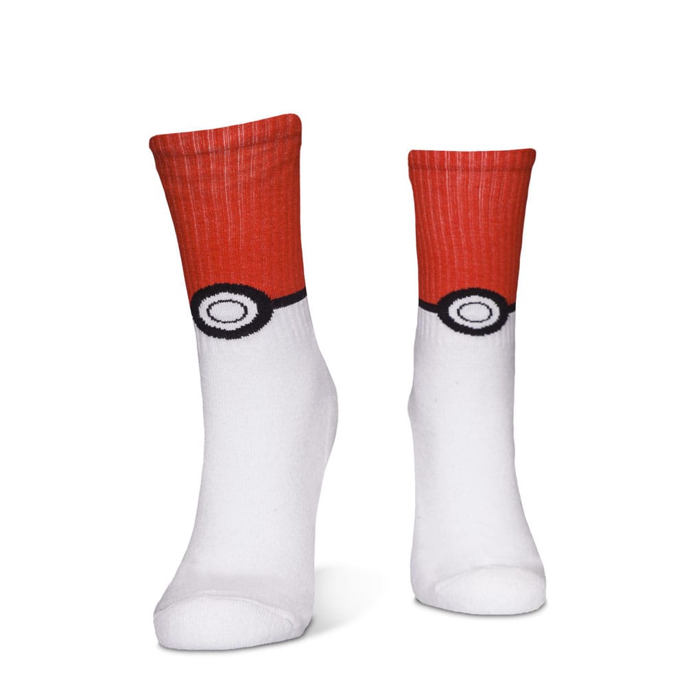 Pokémon Socks 3-Pack Pikachu Pokeball 39-42