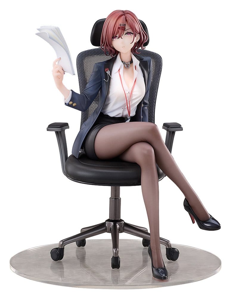 The Idolmaster Shiny Colors x Mahjong Soul PVC Figure 1/7 Madoka Higuchi Effortless Work Ver. 21 cm