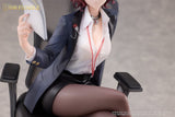 The Idolmaster Shiny Colors x Mahjong Soul PVC Figure 1/7 Madoka Higuchi Effortless Work Ver. 21 cm