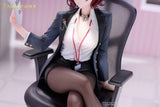 The Idolmaster Shiny Colors x Mahjong Soul PVC Figure 1/7 Madoka Higuchi Effortless Work Ver. 21 cm