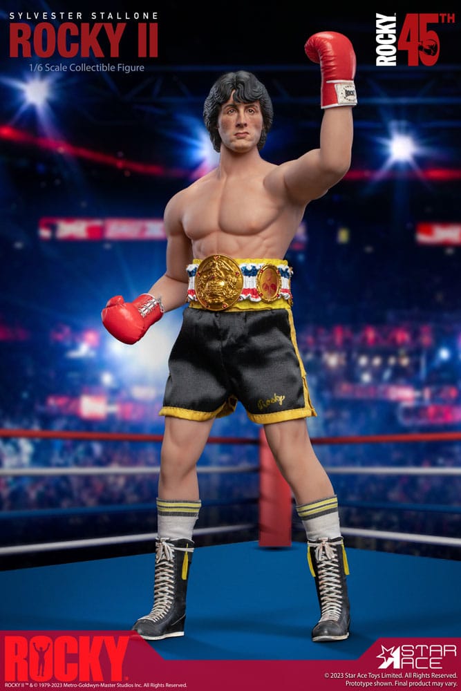 Rocky II Rocky Deluxe Version 1/6 Scale Statue