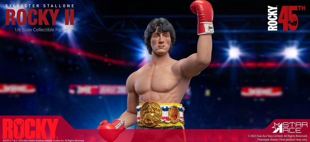 Rocky II Rocky Deluxe Version 1/6 Scale Statue