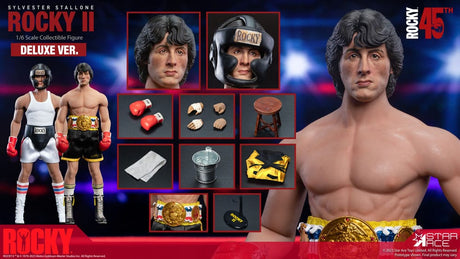 Rocky II Rocky Deluxe Version 1/6 Scale Statue
