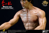 Enter the Dragon Movie Statue 1/6 Bruce Lee Kali Sticks Fight Deluxe Basement Version 30 cm