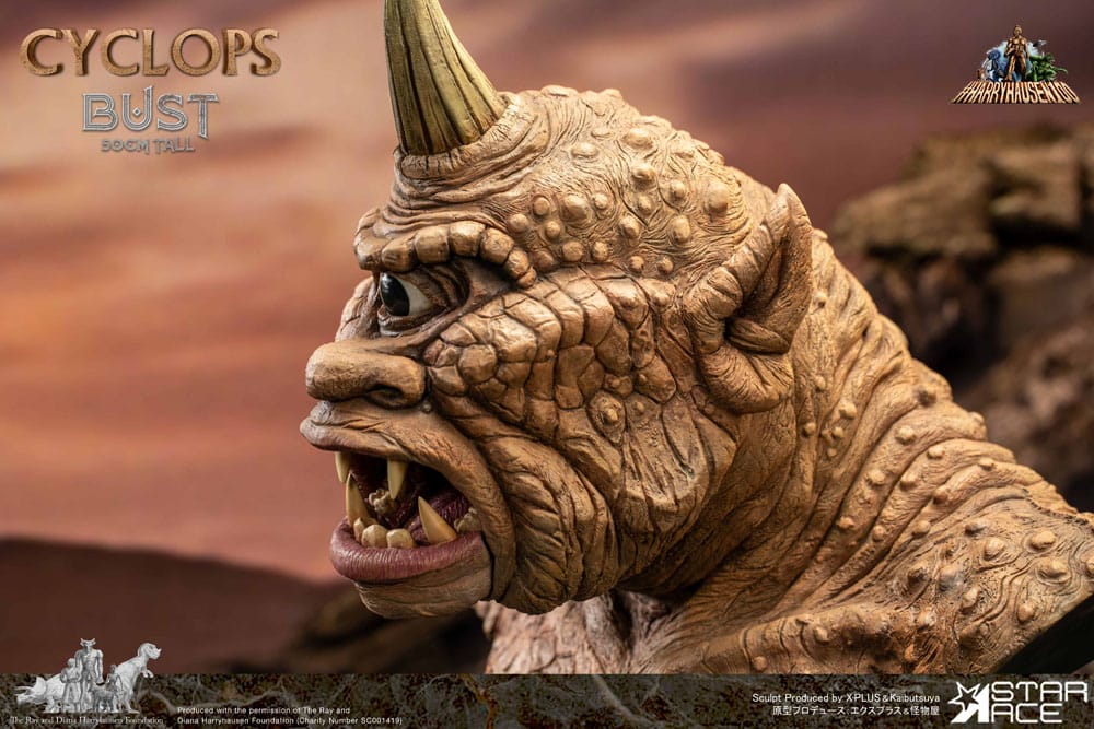 The 7th Voyage of Sinbad Bust Ray Harryhausens Cyclops 50 cm