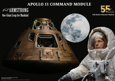 NASA Apollo 11 Command Module (NX) 20 cm 1/20 Replica
