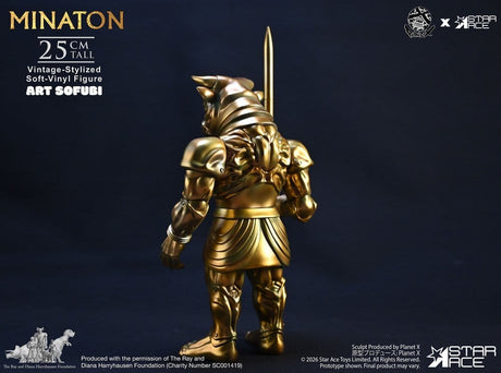 Ray Harryhausen Soft Vinyl Statue Minaton Vintage-Style 25 cm